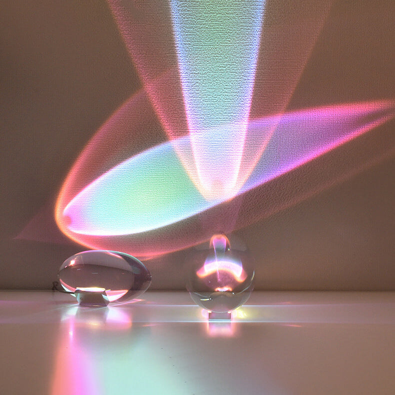 Kreative Kristallprojektion LED Angel Eye Table Lamp