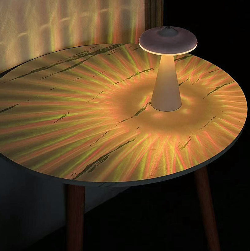 Modern Creative UFO USB Rechargeable LED Table Lamp