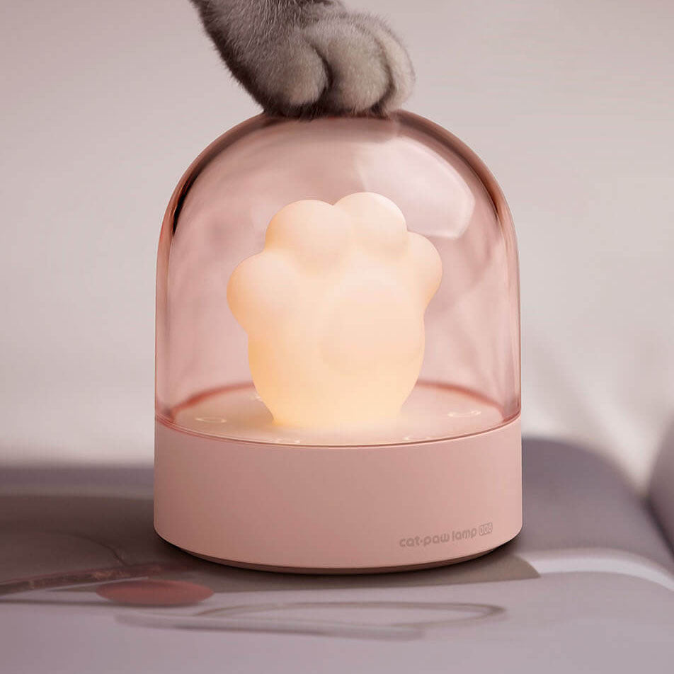 Kreative Cartoon Cat Paw LED Eye Protection USB Night Light