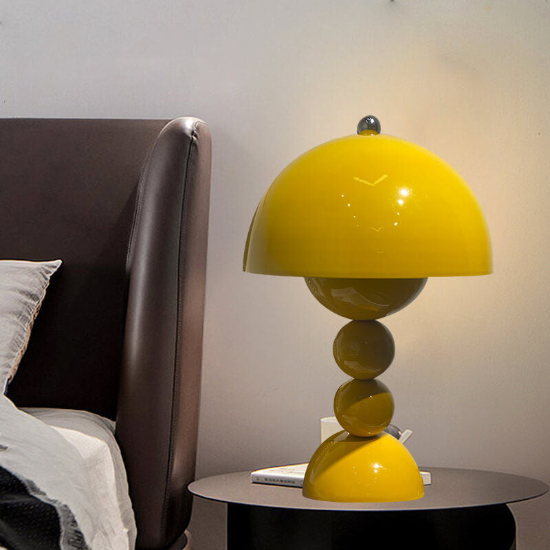 Modern Luxury Green Pumpkin Ceramic Table Lamp with 1 Light - Ideal for Night, Living Room, Bedroom, Office