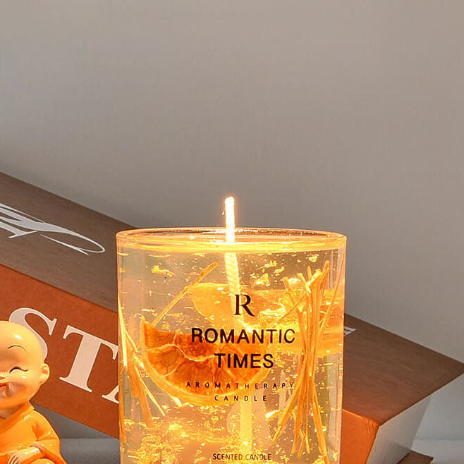 European Log Hardware Timing 1-Light Melt Candle Table Lamp