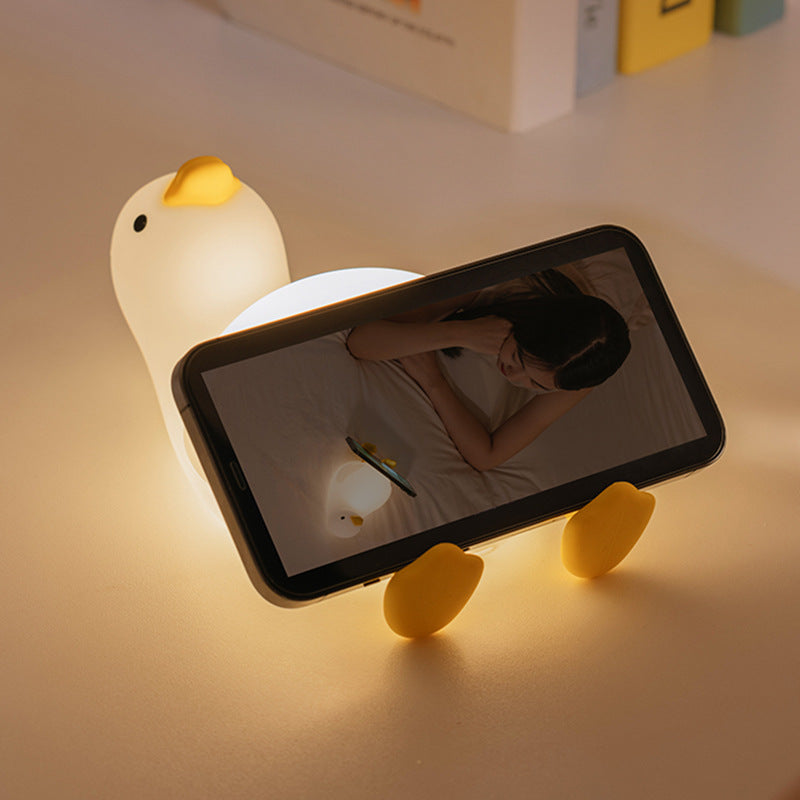 Kreative Sweet Duck Silicone USB LED Table Lamp