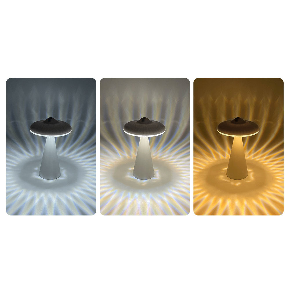Modern Creative UFO USB Rechargeable LED Table Lamp