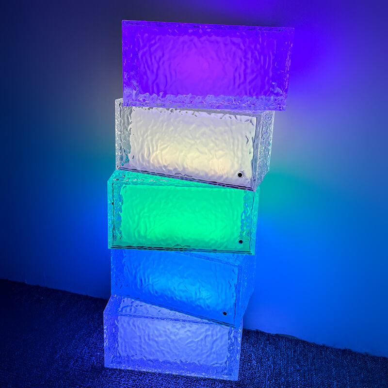 Kreative Ice Cube Acrylic RGB LED Decorative Table Lamp