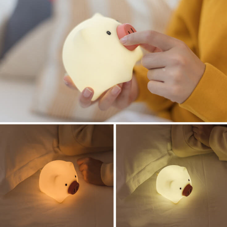 Kreative Sweet Pig Touch Timer LED Night Light Table Lamp