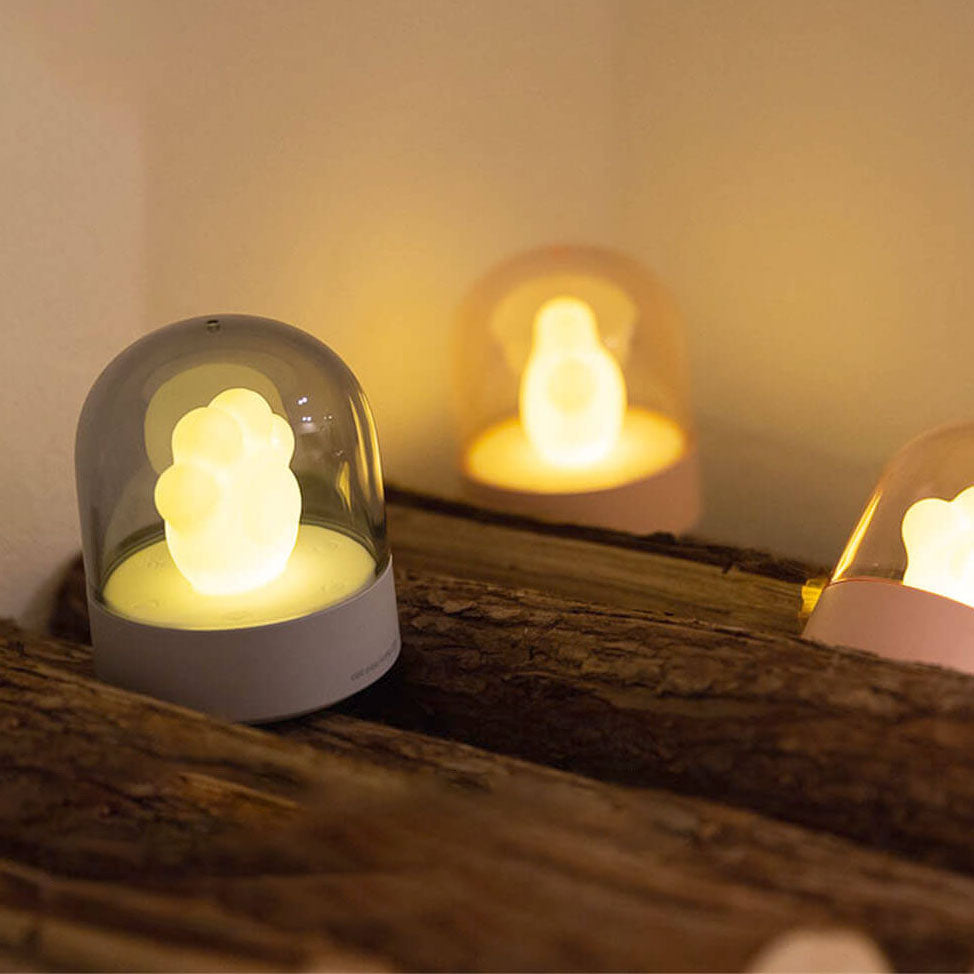 Kreative Cartoon Cat Paw LED Eye Protection USB Night Light