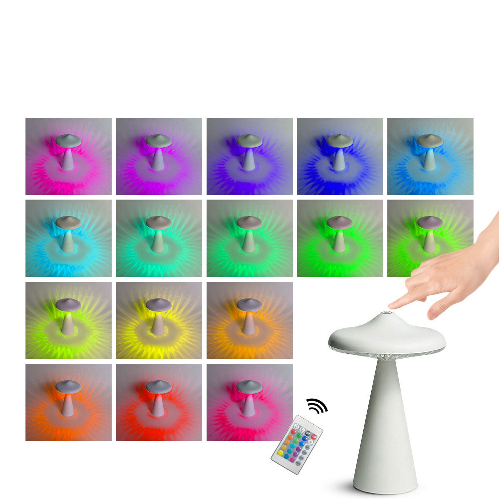 Modern Creative UFO USB Rechargeable LED Table Lamp