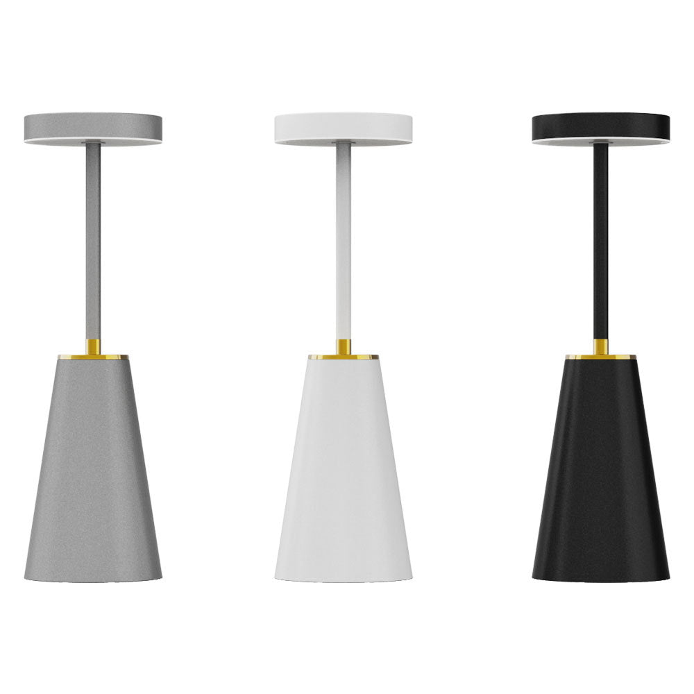 Modern Minimalist Cylindrical PC Iron LED Table Lamp for Living Room