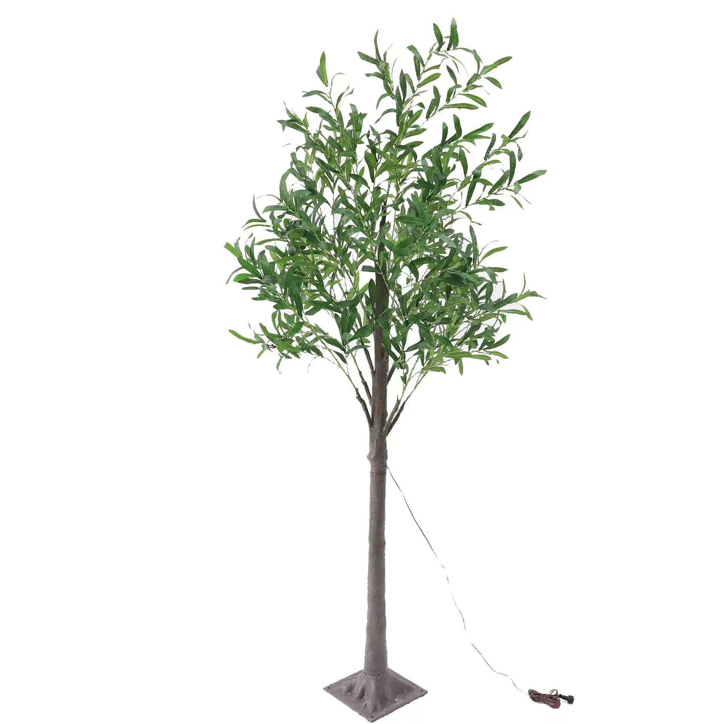 Moderne Creative Olive Leaf LED Simulation Plant Light