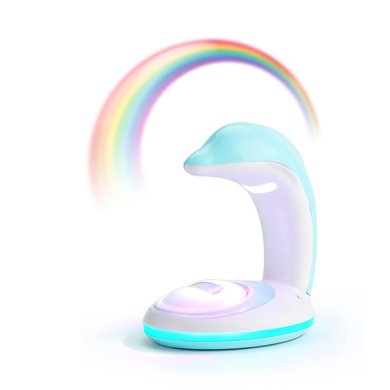 Kreative Dolphin Projection Rainbow LED USB Night Light Lamp