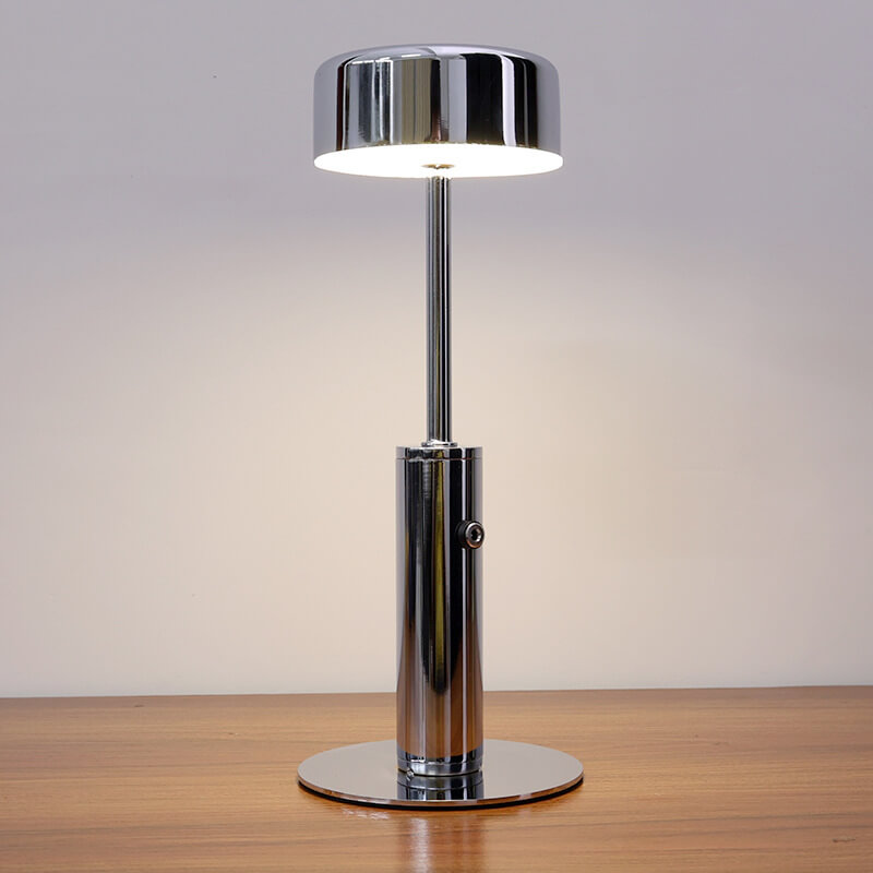 Kreative Retro Cylindrical LED Charging Table Lamp