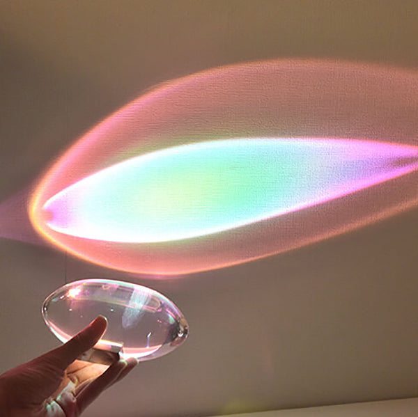 Kreative Kristallprojektion LED Angel Eye Table Lamp