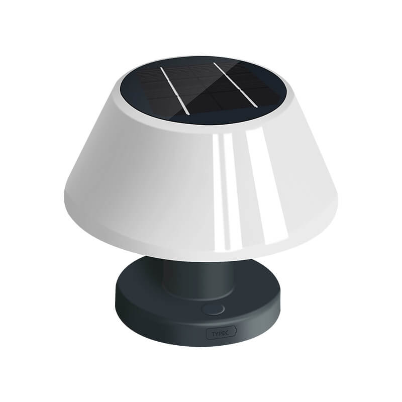 Outdoor Solar Creative Mushroom LED Table Lamp - Waterproof
