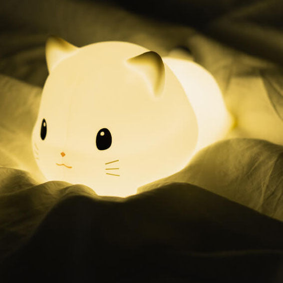 Kreative Sweet Cat Silicone USB LED Night Light Table Lamp
