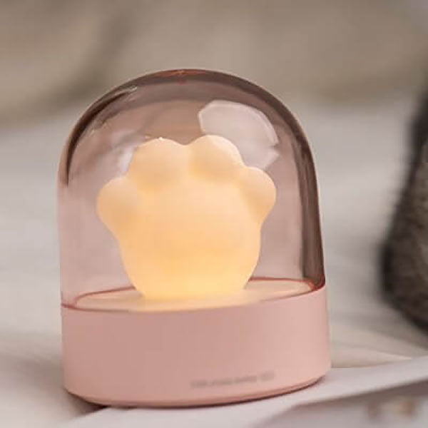 Kreative Cartoon Cat Paw LED Eye Protection USB Night Light