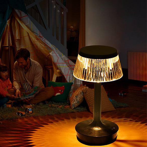 Kreative Kristall-Pilz LED Night Light Table Lamp