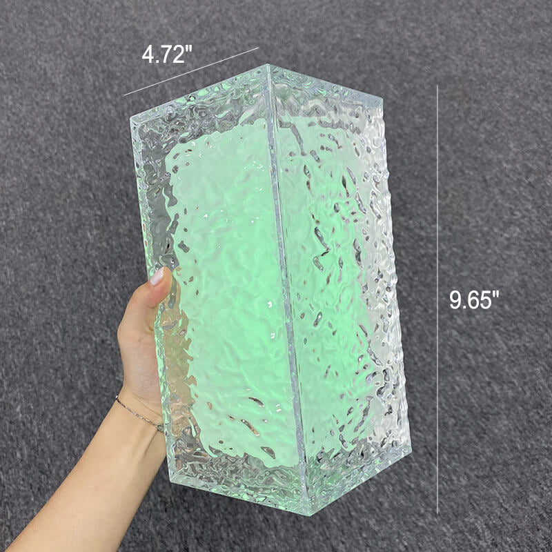 Kreative Ice Cube Acrylic RGB LED Decorative Table Lamp