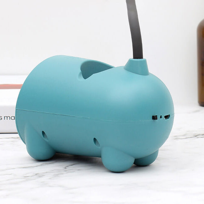 Cartoon Creative Rabbit LED Touch USB Desk Lamp Holder