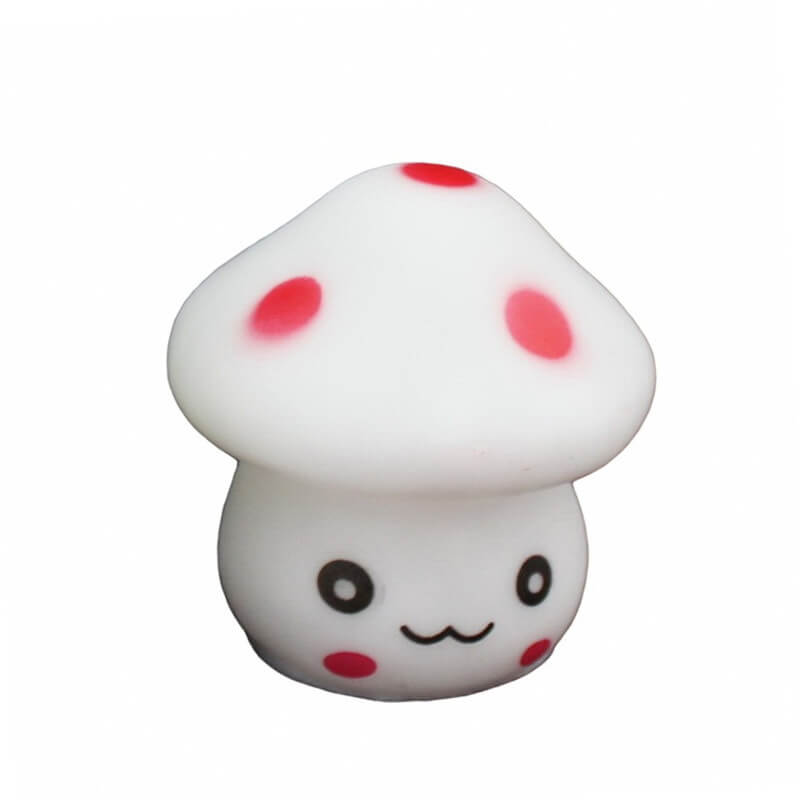 Kreative Seven Color Emoji Mushroom LED Night Light Lamp