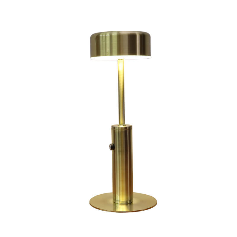 Kreative Retro Cylindrical LED Charging Table Lamp