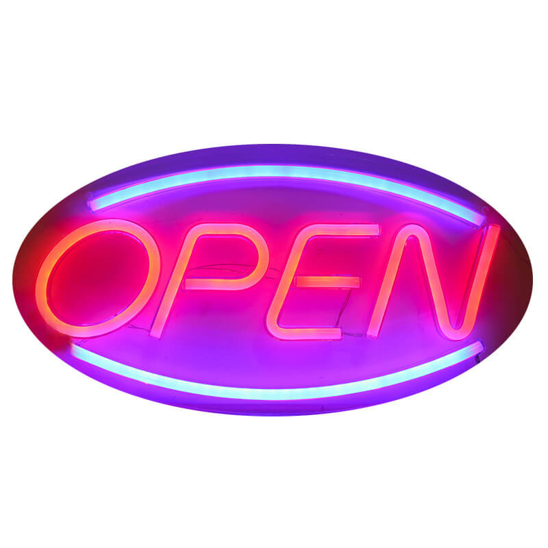 Kreatives Neon Open Acrylic LED Atmosphere Light 45cm