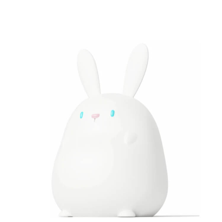 Cartoon Silicone Rabbit Touch USB LED Night Light Desk Lamp