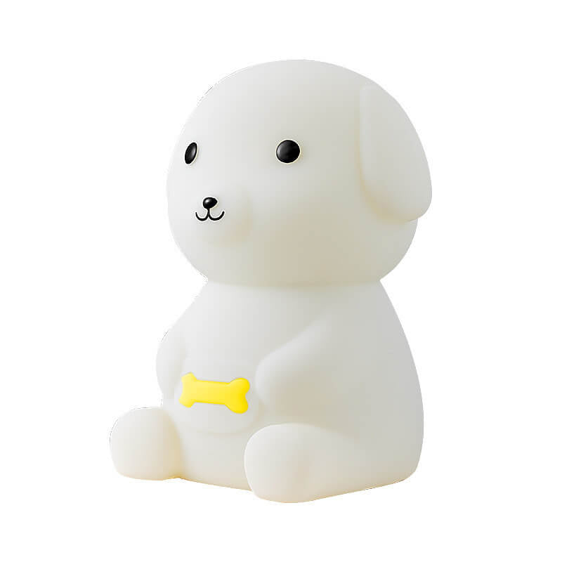 Kreative Silikon Puppy LED Night Light Table Lamp