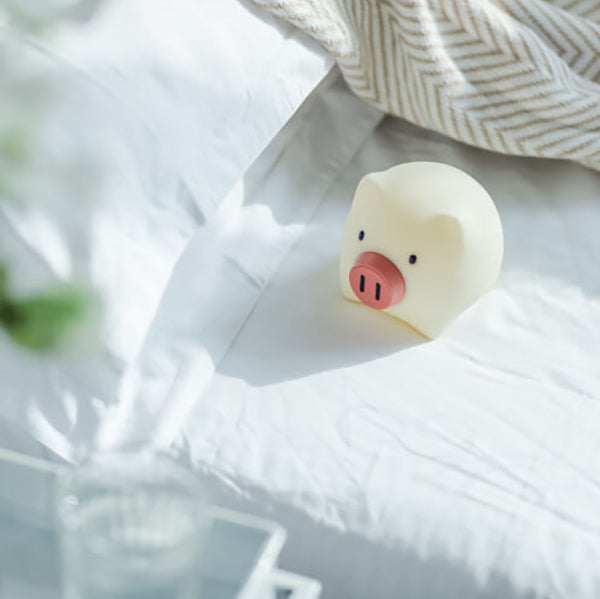 Kreative Sweet Pig Touch Timer LED Night Light Table Lamp