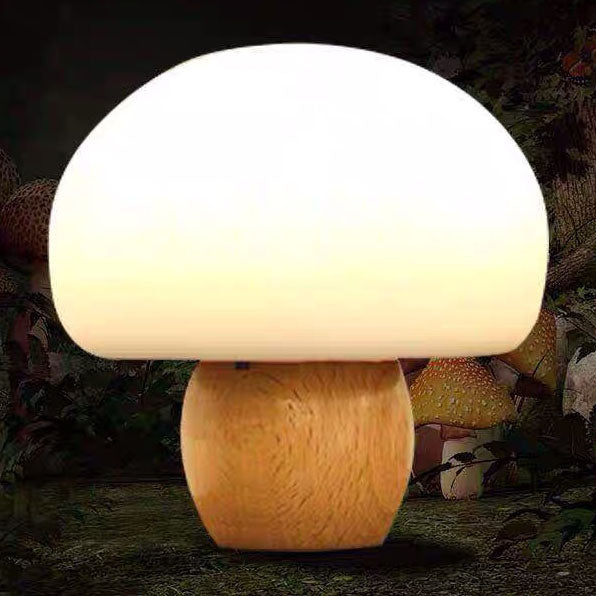 Moderne Kreative Mushroom Colour Changing Silicone Table Lamp