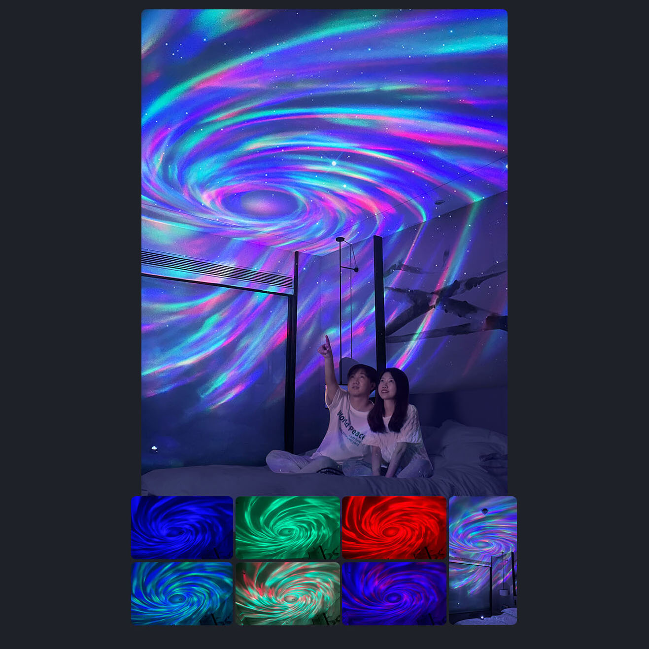 Kreative Galaxie LED Projector Light Bluetooth Music Atmosphere