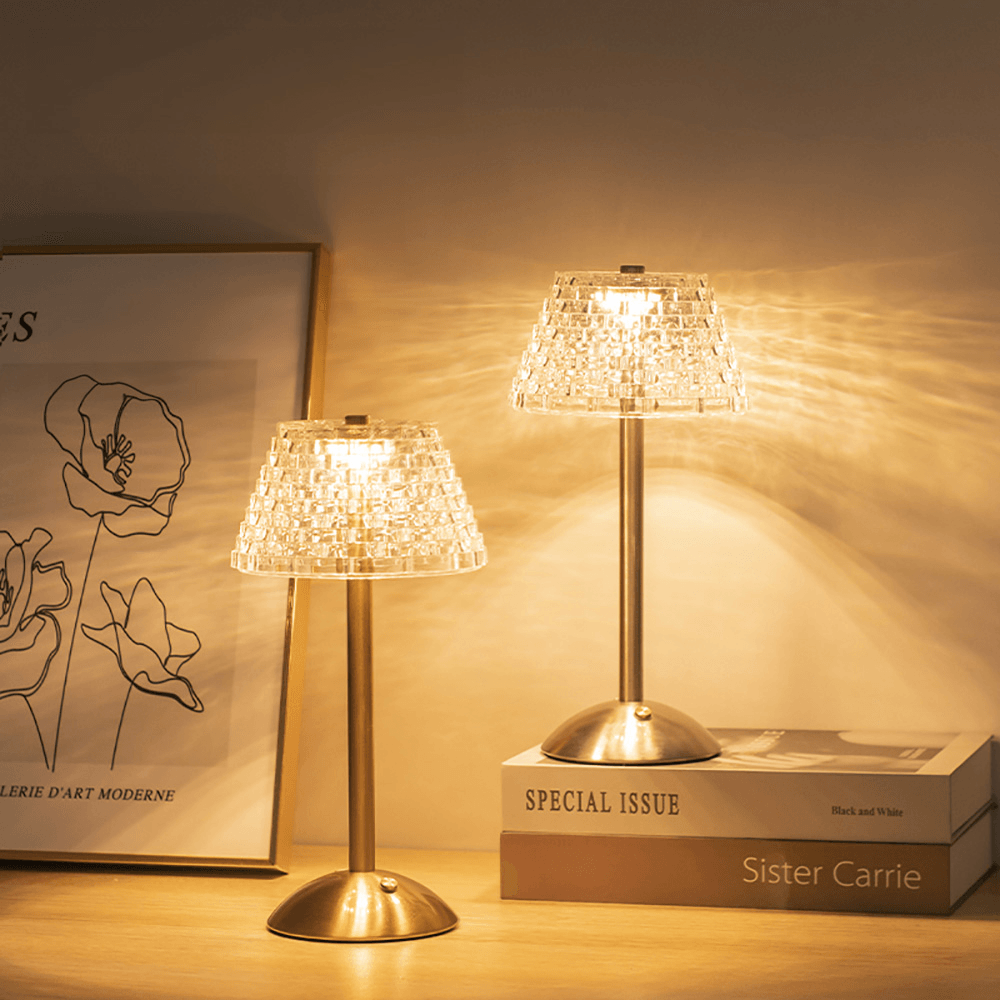 Glimmer Table Lamp - Elegant Cordless LED Lighting