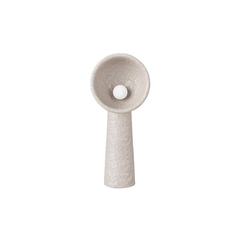 Echo Sculptural Floor Lamp - LED Minimalist Design, White