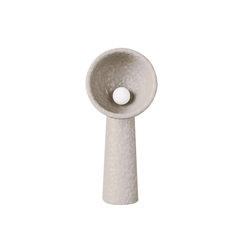 Echo Sculptural Floor Lamp - LED Minimalist Design, White
