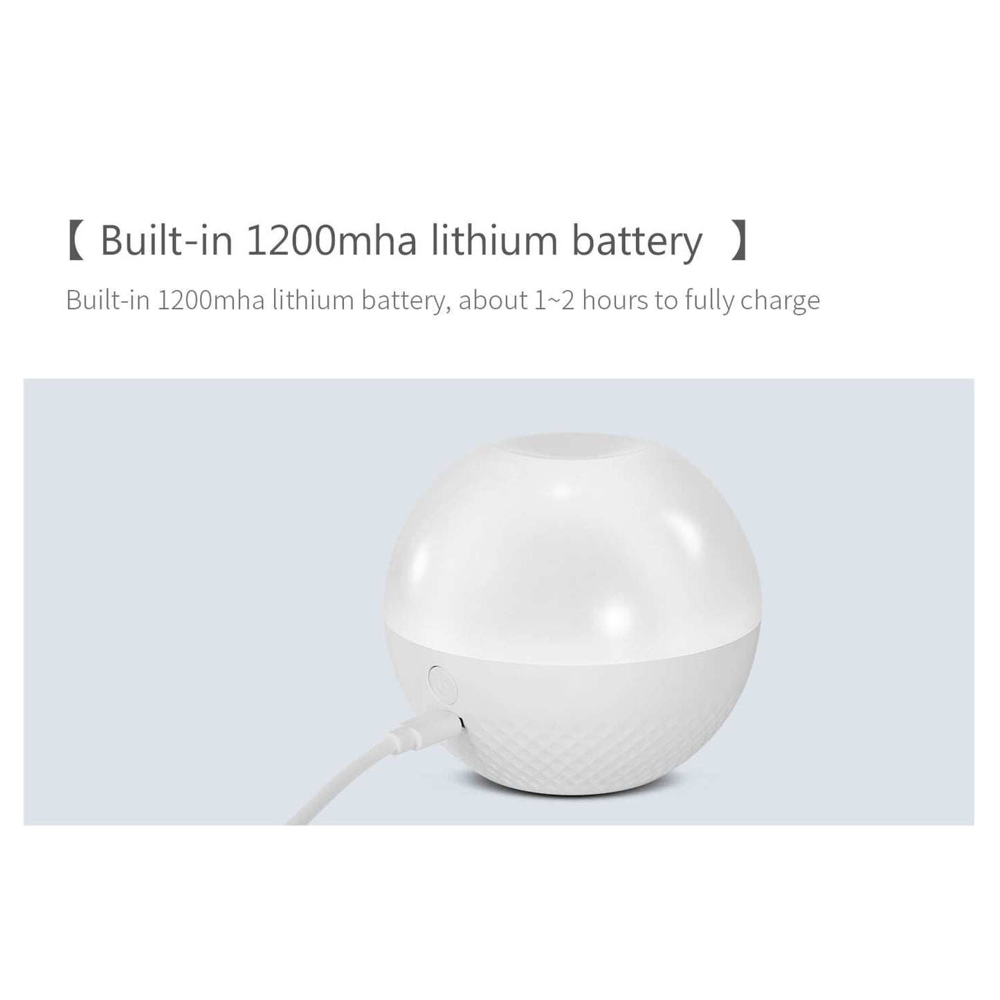 LED Round Ball Night Light 16 Colors Remote Touch Lamp