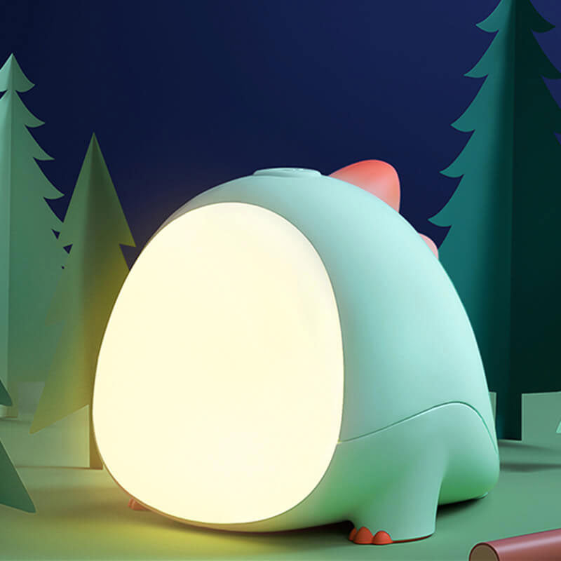 Kid-Friendly ABS Cartoon Dinosaur LED Night Light Table Lamp