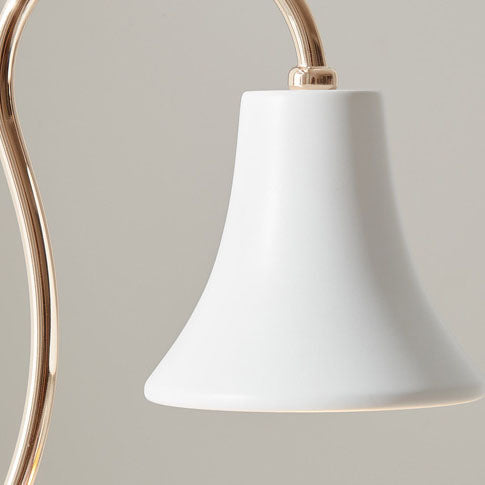 Modern Minimalist Creative Iron Flower Shape 1-Light Wax Table Lamp