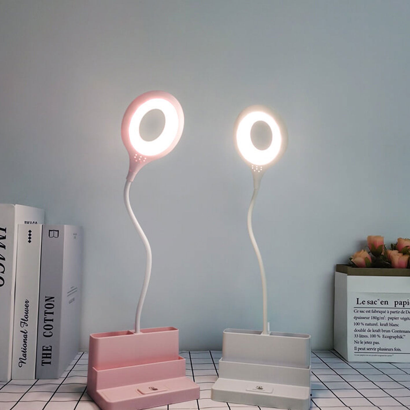 Multifunctional Touch Pen USB Rechargeable Reading Lamp