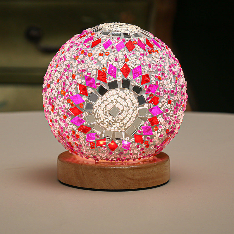 Sferische LED Dimmable Bohemian Table Lamp - Glowzel
