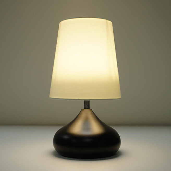 Modern Simple ABS Shade LED Table Lamp with Multiple Switch Options