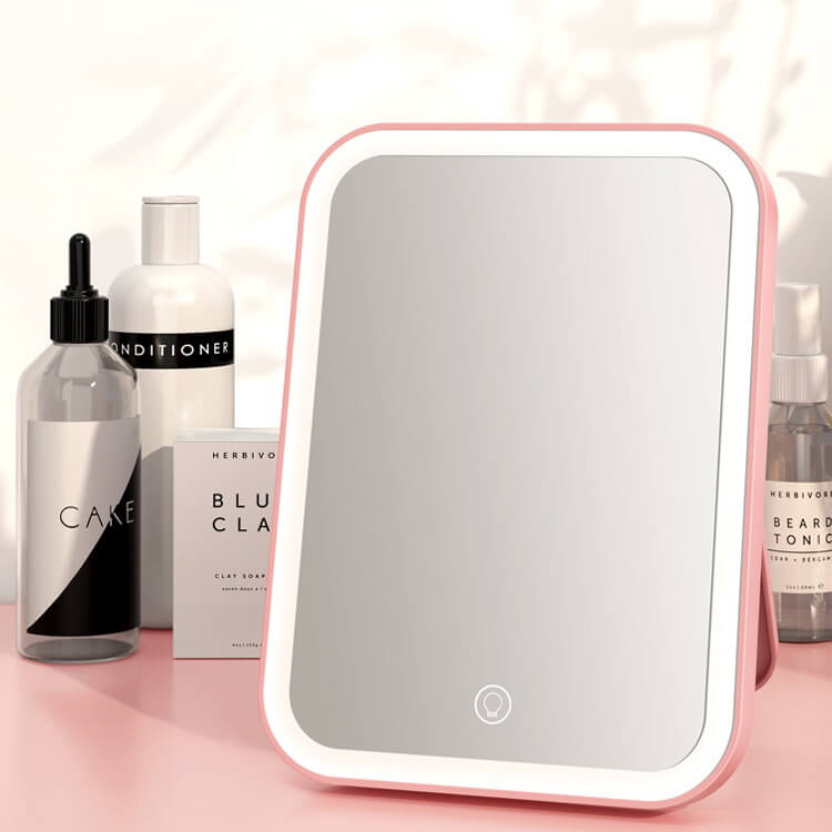 LED Make-Up Mirror Touch Sensitive Portable Makeup Mirror