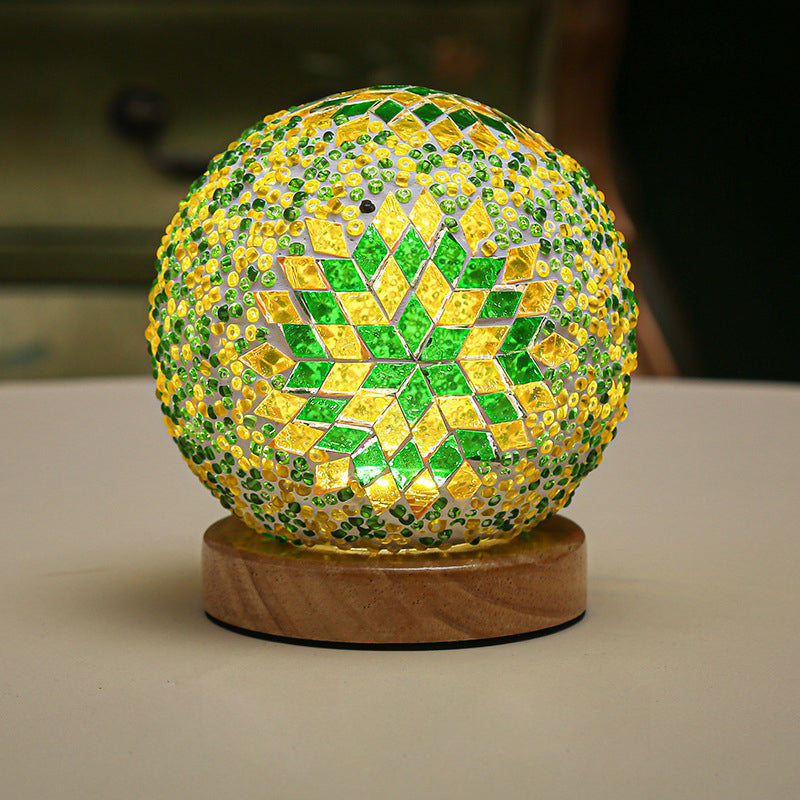 Sferische LED Dimmable Bohemian Table Lamp - Glowzel