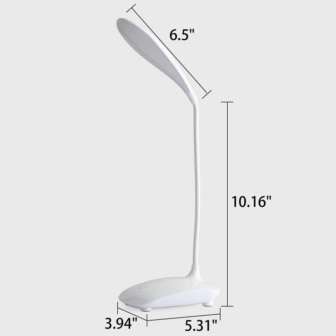 Creative Touch-Activated LED Desk Lamp, Foldable & Rotatable