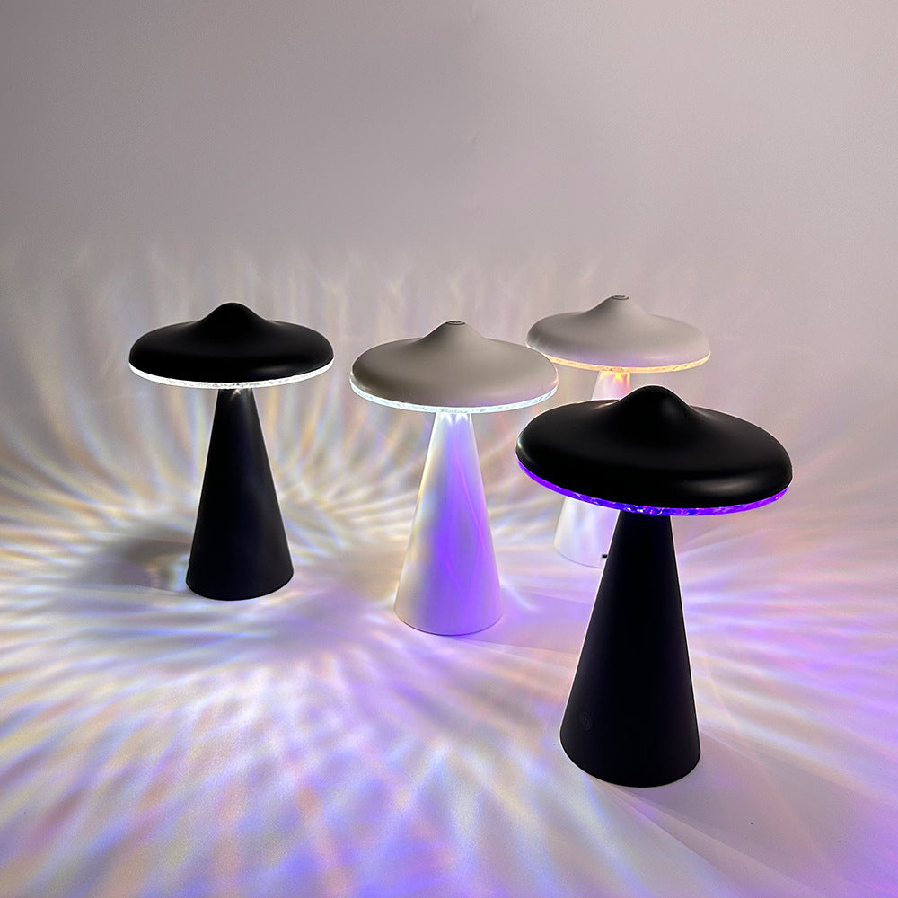 Modern Creative UFO USB Rechargeable LED Table Lamp
