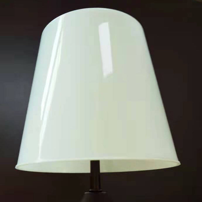 Modern Simple ABS Shade LED Table Lamp with Multiple Switch Options