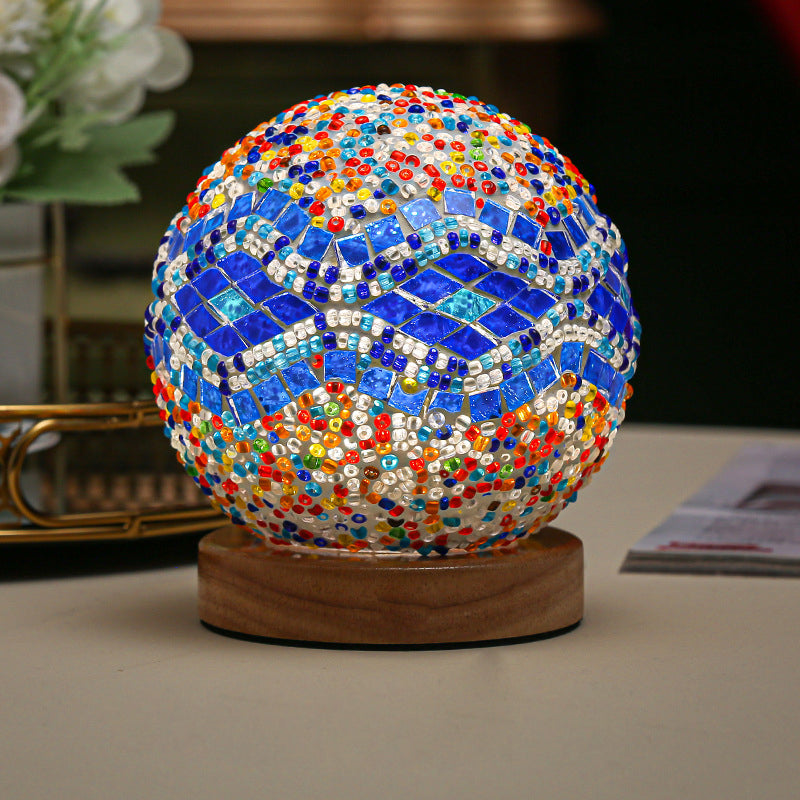 Sferische LED Dimmable Bohemian Table Lamp - Glowzel