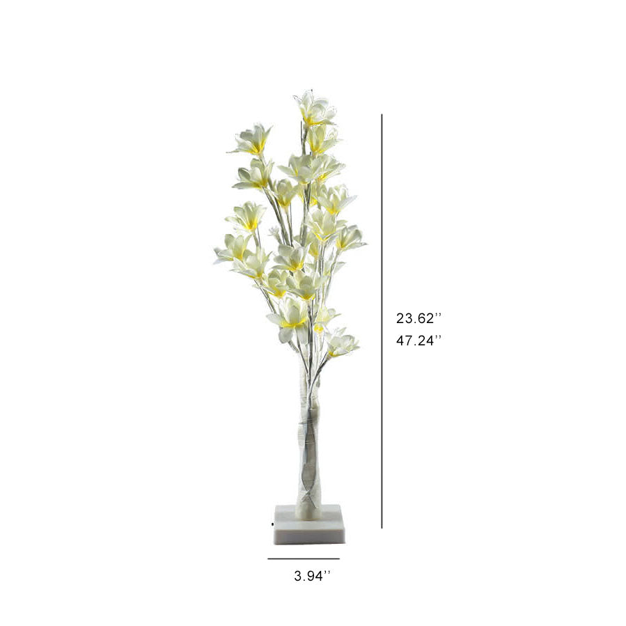 64 LED Copper Wire Orchid USB Rechargeable Tree Lamp