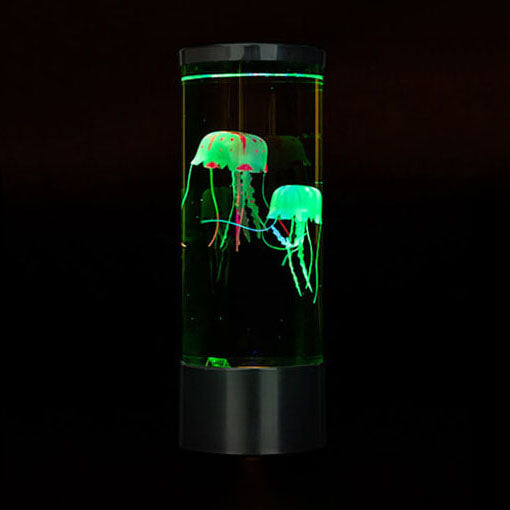Bunte Qualle Night Lamp Cylindrical LED Night Light