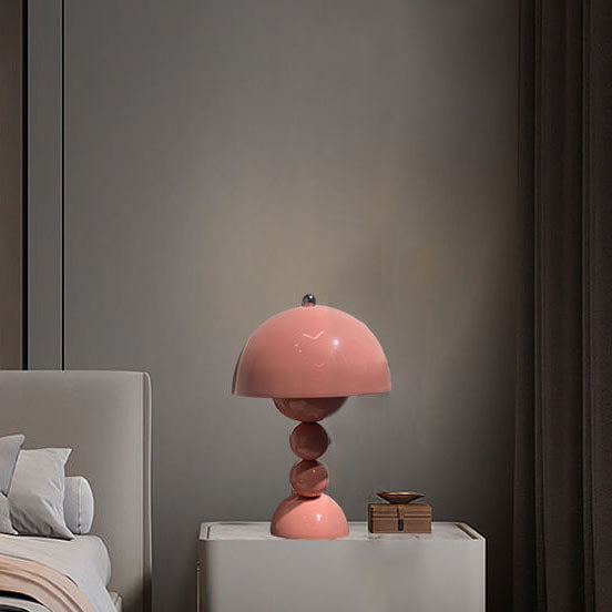 Modern Luxury Green Pumpkin Ceramic Table Lamp with 1 Light - Ideal for Night, Living Room, Bedroom, Office