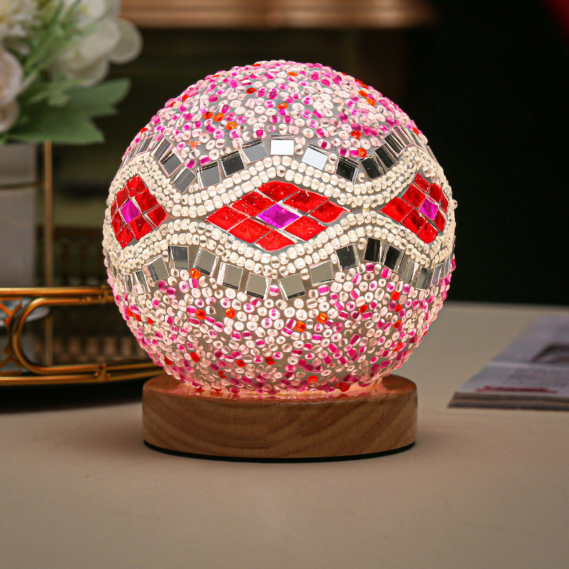 Sferische LED Dimmable Bohemian Table Lamp - Glowzel