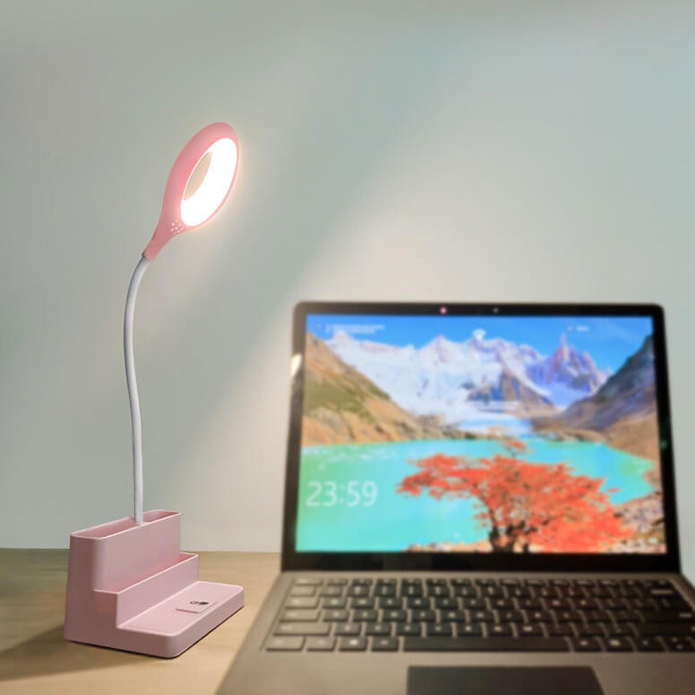 Multifunctional Touch Pen USB Rechargeable Reading Lamp
